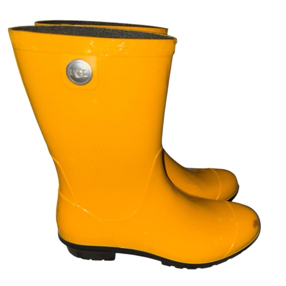 UGG Shoes - Ugg Australian golden yellow rain boots size 8